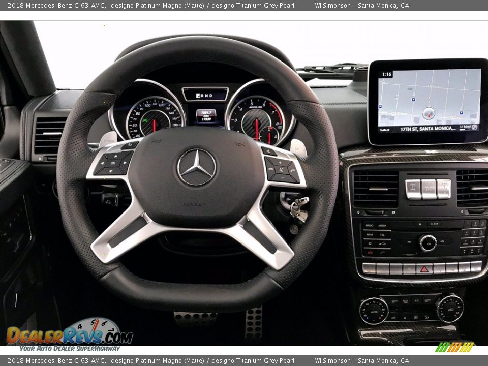 2018 Mercedes-Benz G 63 AMG Steering Wheel Photo #4