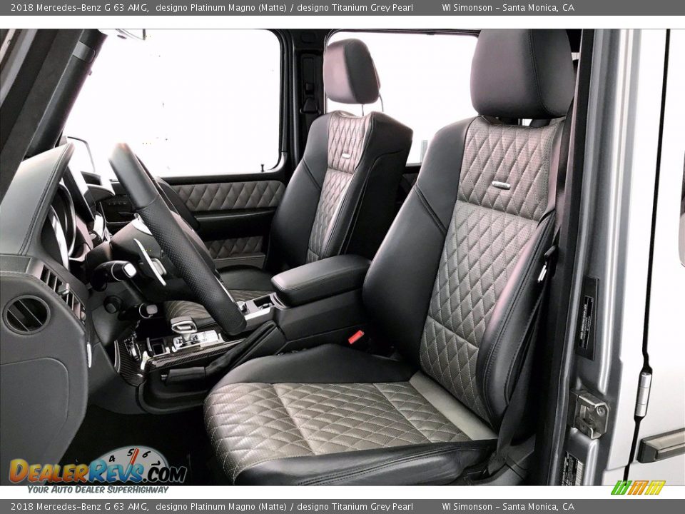 Front Seat of 2018 Mercedes-Benz G 63 AMG Photo #14