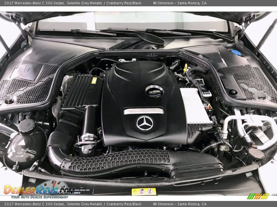 2017 Mercedes-Benz C 300 Sedan 2.0 Liter DI Turbocharged DOHC 16-Valve VVT 4 Cylinder Engine Photo #9