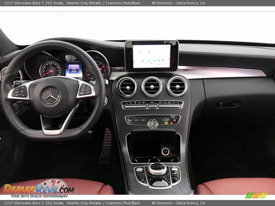 Dashboard of 2017 Mercedes-Benz C 300 Sedan Photo #17