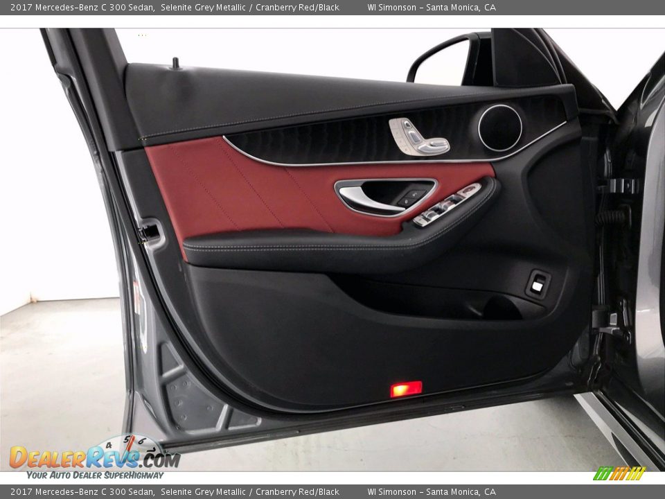 Door Panel of 2017 Mercedes-Benz C 300 Sedan Photo #25