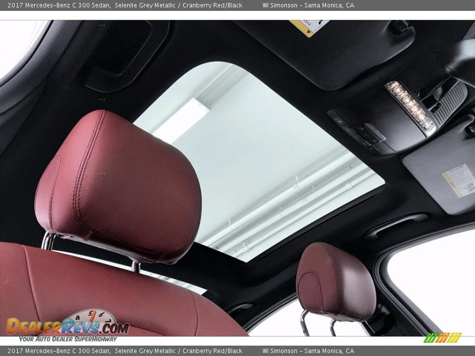 Sunroof of 2017 Mercedes-Benz C 300 Sedan Photo #29