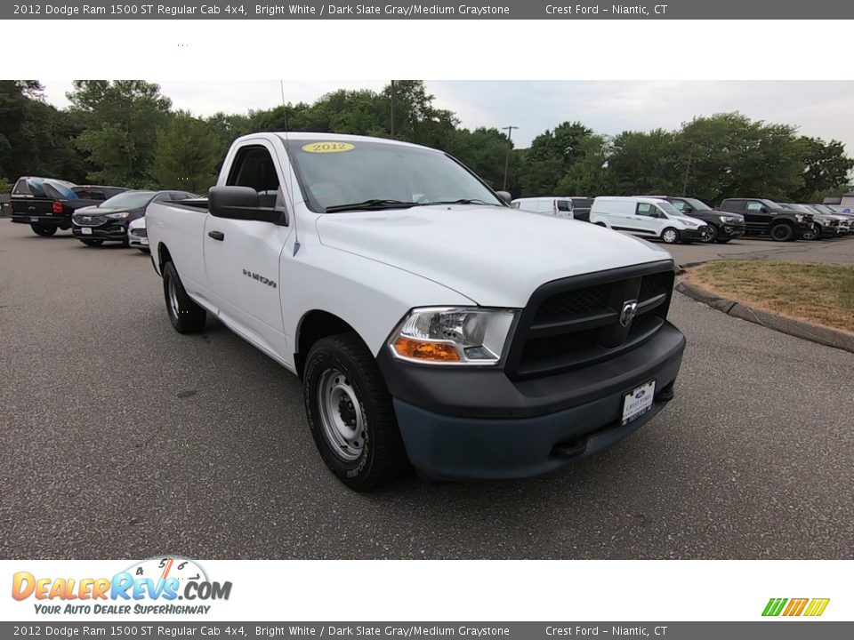 Front 3/4 View of 2012 Dodge Ram 1500 ST Regular Cab 4x4 Photo #1