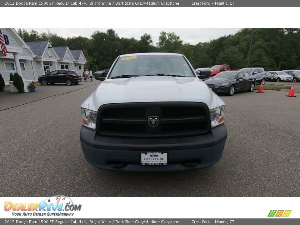 Bright White 2012 Dodge Ram 1500 ST Regular Cab 4x4 Photo #2