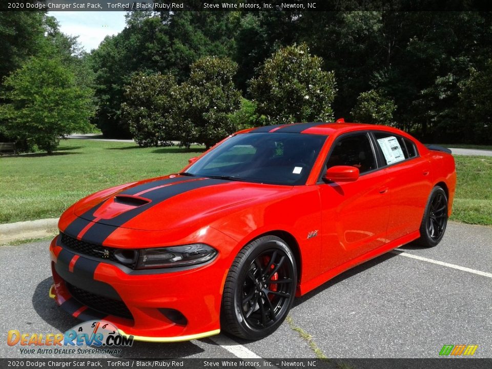 2020 Dodge Charger Scat Pack TorRed / Black/Ruby Red Photo #2