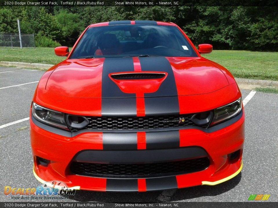 2020 Dodge Charger Scat Pack TorRed / Black/Ruby Red Photo #3
