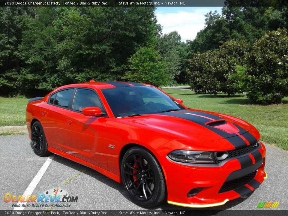2020 Dodge Charger Scat Pack TorRed / Black/Ruby Red Photo #4