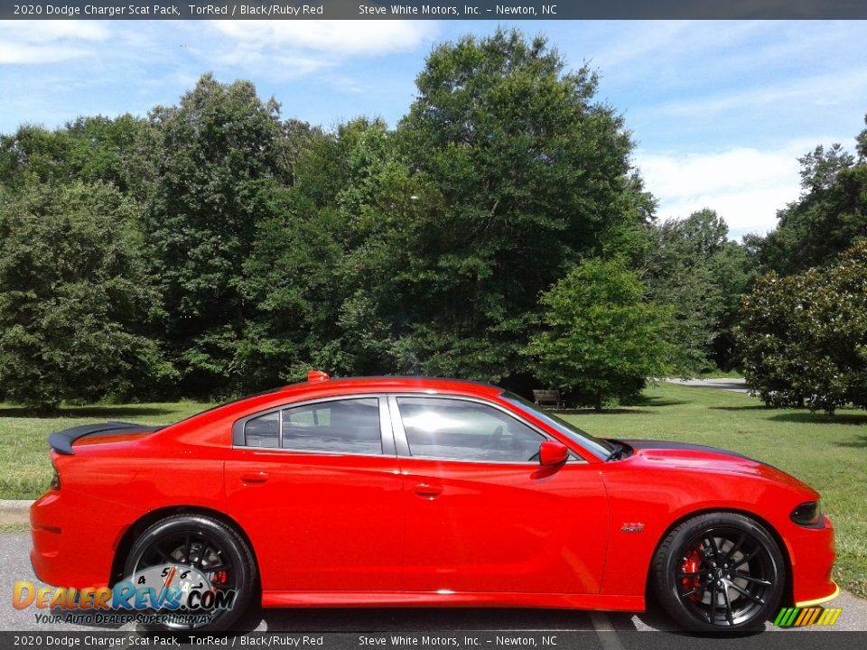 2020 Dodge Charger Scat Pack TorRed / Black/Ruby Red Photo #5