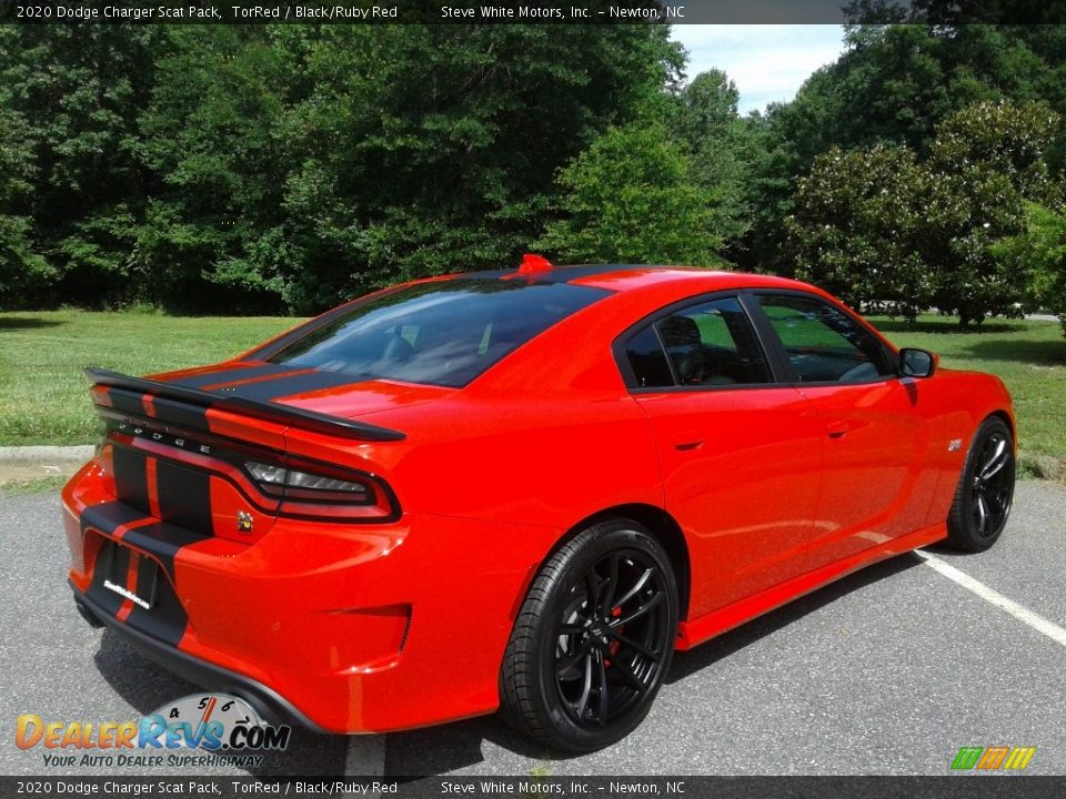 2020 Dodge Charger Scat Pack TorRed / Black/Ruby Red Photo #6