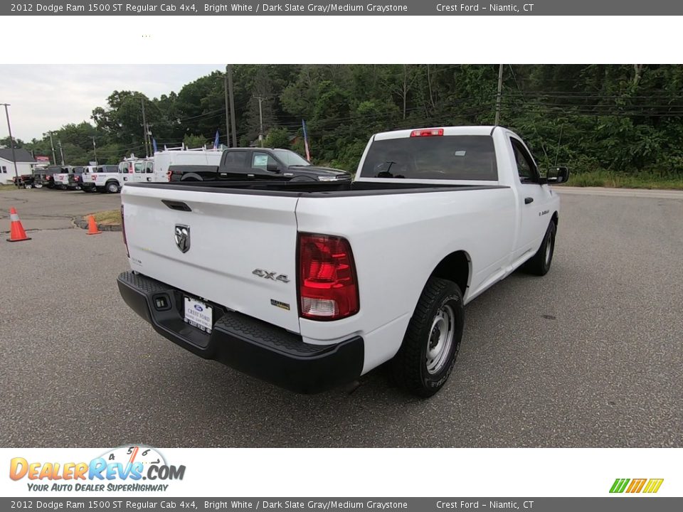 Bright White 2012 Dodge Ram 1500 ST Regular Cab 4x4 Photo #7