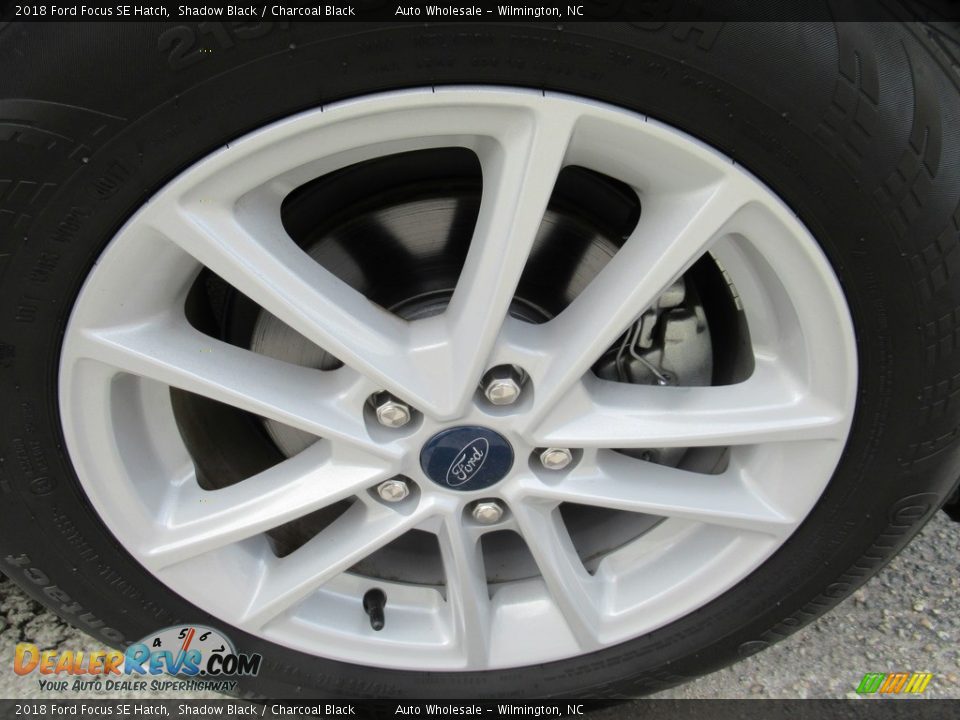 2018 Ford Focus SE Hatch Shadow Black / Charcoal Black Photo #7