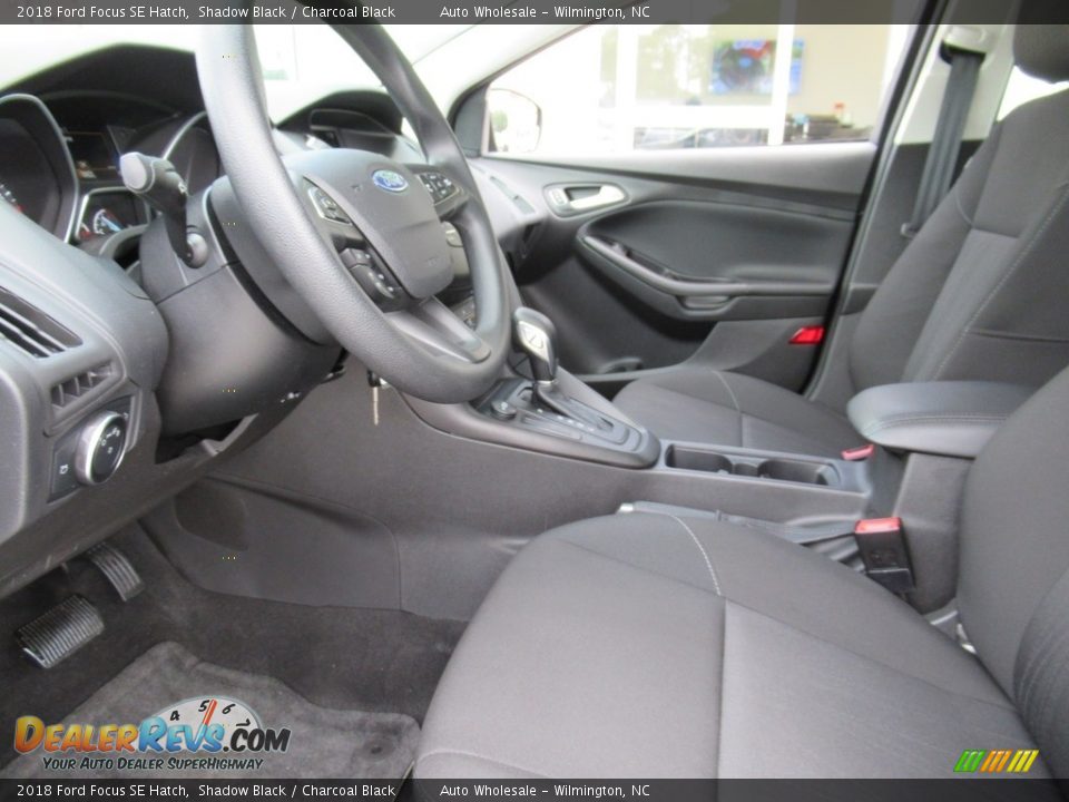 2018 Ford Focus SE Hatch Shadow Black / Charcoal Black Photo #11