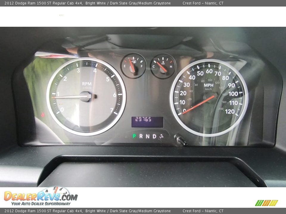 2012 Dodge Ram 1500 ST Regular Cab 4x4 Gauges Photo #14