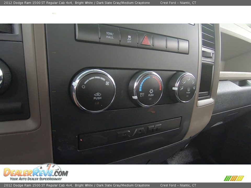 Controls of 2012 Dodge Ram 1500 ST Regular Cab 4x4 Photo #16