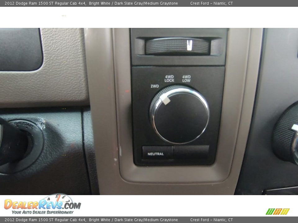 Controls of 2012 Dodge Ram 1500 ST Regular Cab 4x4 Photo #17