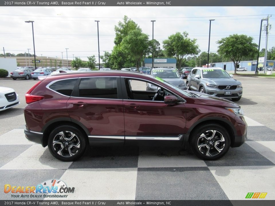 2017 Honda CR-V Touring AWD Basque Red Pearl II / Gray Photo #3