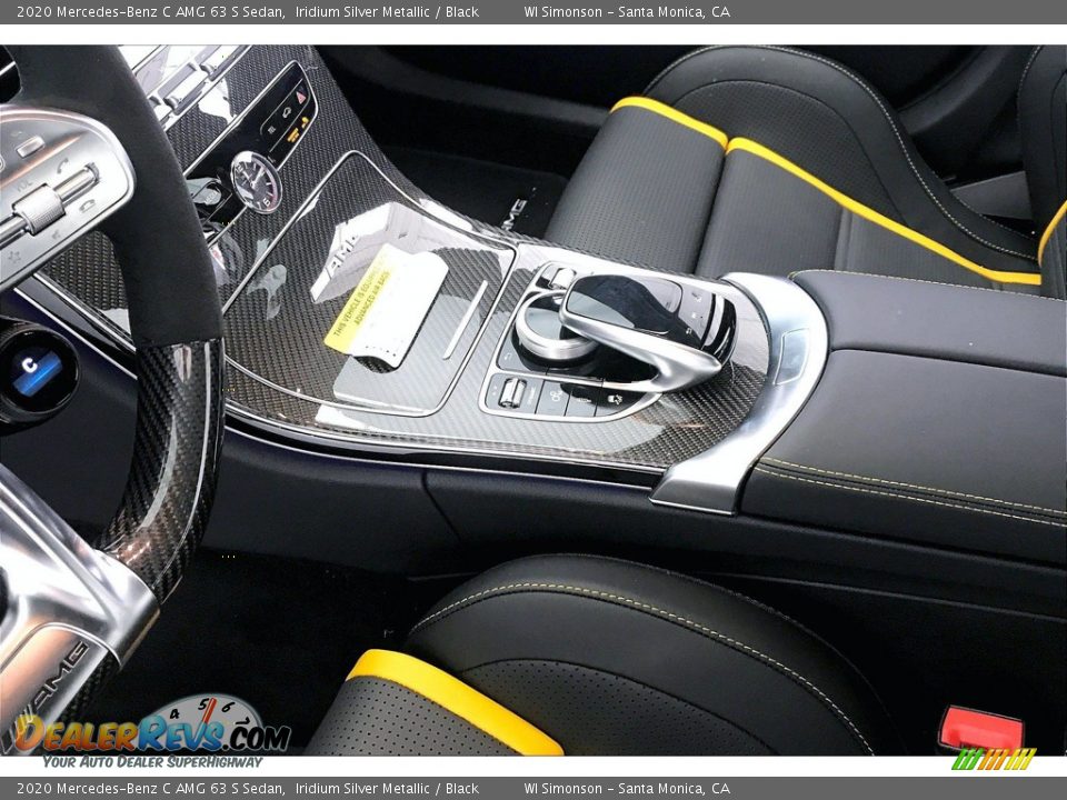 2020 Mercedes-Benz C AMG 63 S Sedan Iridium Silver Metallic / Black Photo #7