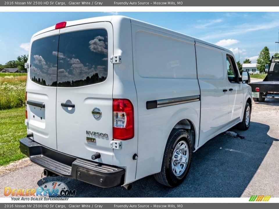 2016 Nissan NV 2500 HD SV Cargo Glacier White / Gray Photo #4