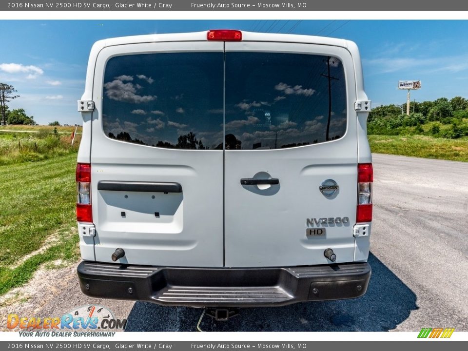 2016 Nissan NV 2500 HD SV Cargo Glacier White / Gray Photo #5