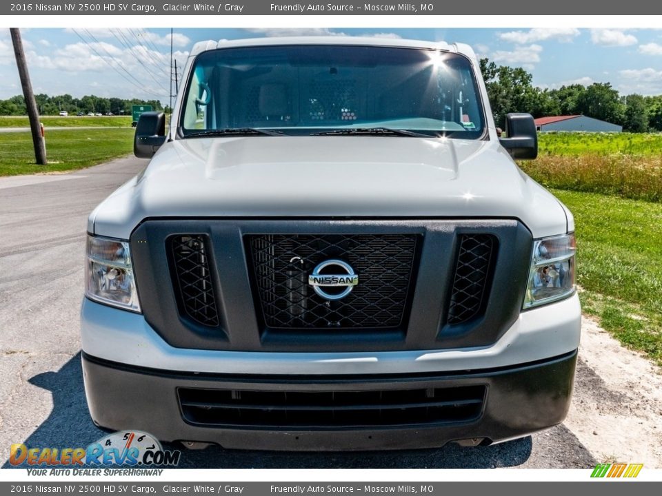 2016 Nissan NV 2500 HD SV Cargo Glacier White / Gray Photo #9