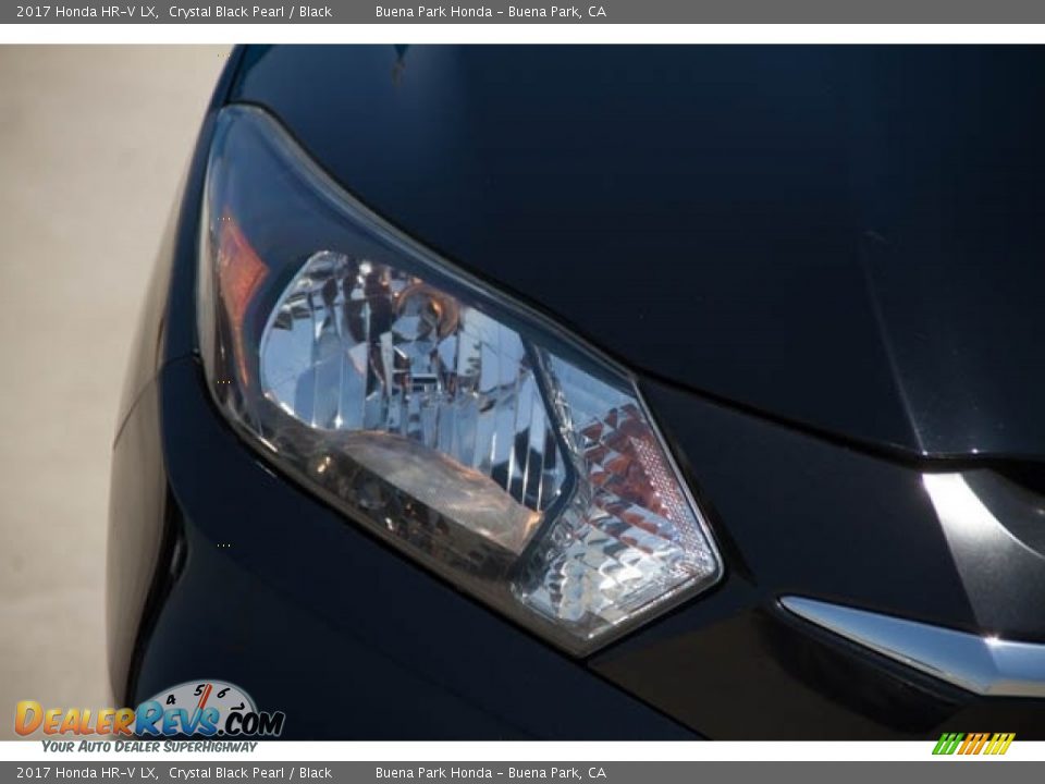 2017 Honda HR-V LX Crystal Black Pearl / Black Photo #8