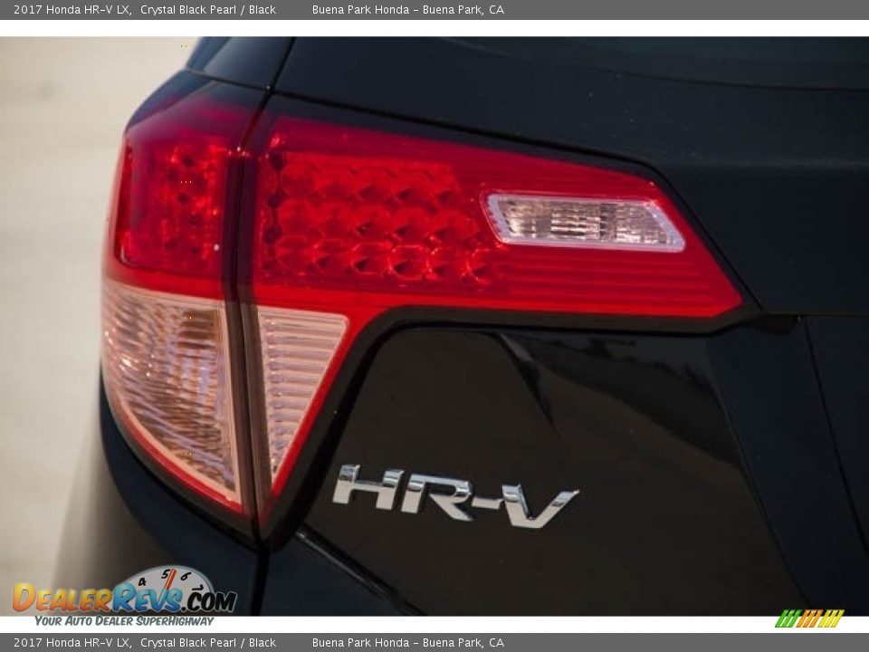 2017 Honda HR-V LX Crystal Black Pearl / Black Photo #12