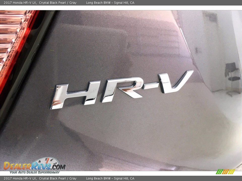 2017 Honda HR-V LX Crystal Black Pearl / Gray Photo #7
