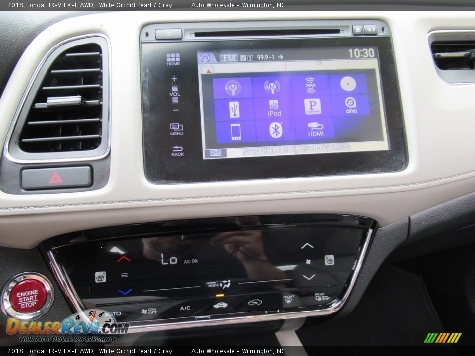 2018 Honda HR-V EX-L AWD White Orchid Pearl / Gray Photo #17