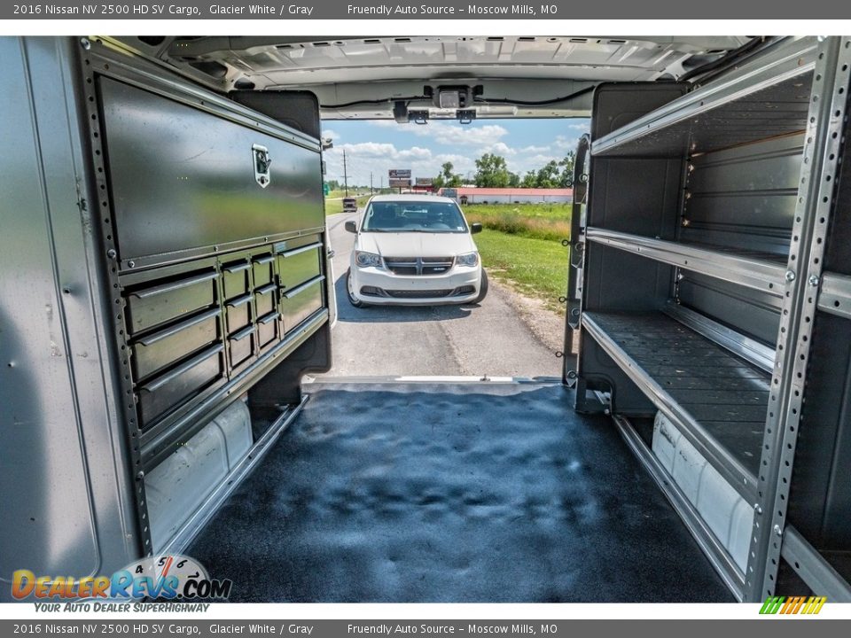 2016 Nissan NV 2500 HD SV Cargo Glacier White / Gray Photo #27