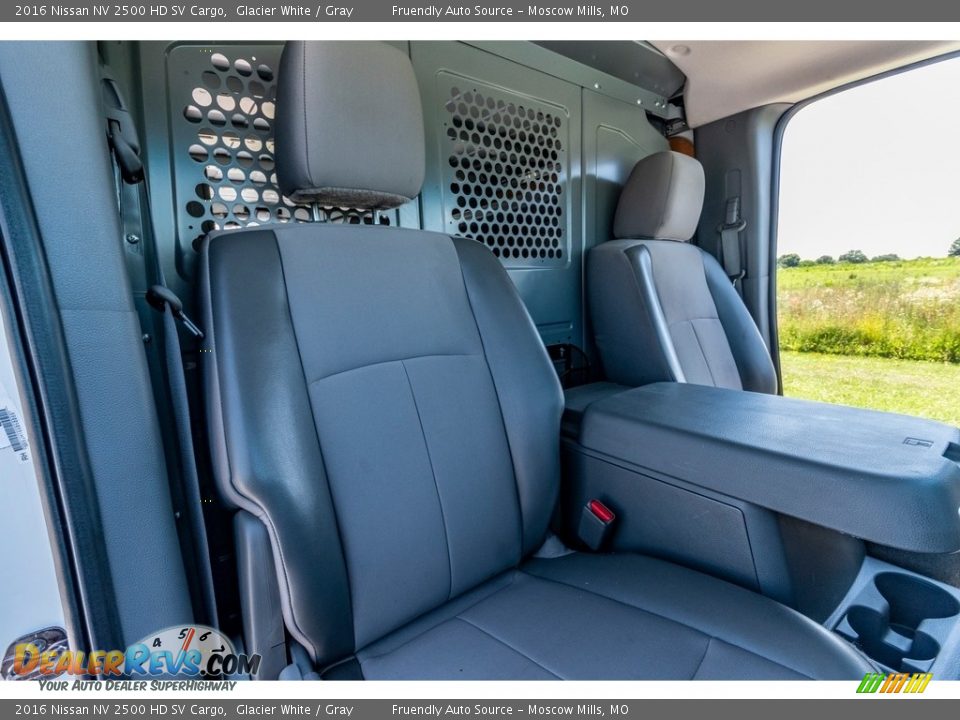 Front Seat of 2016 Nissan NV 2500 HD SV Cargo Photo #31