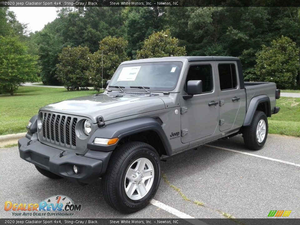 2020 Jeep Gladiator Sport 4x4 Sting-Gray / Black Photo #2