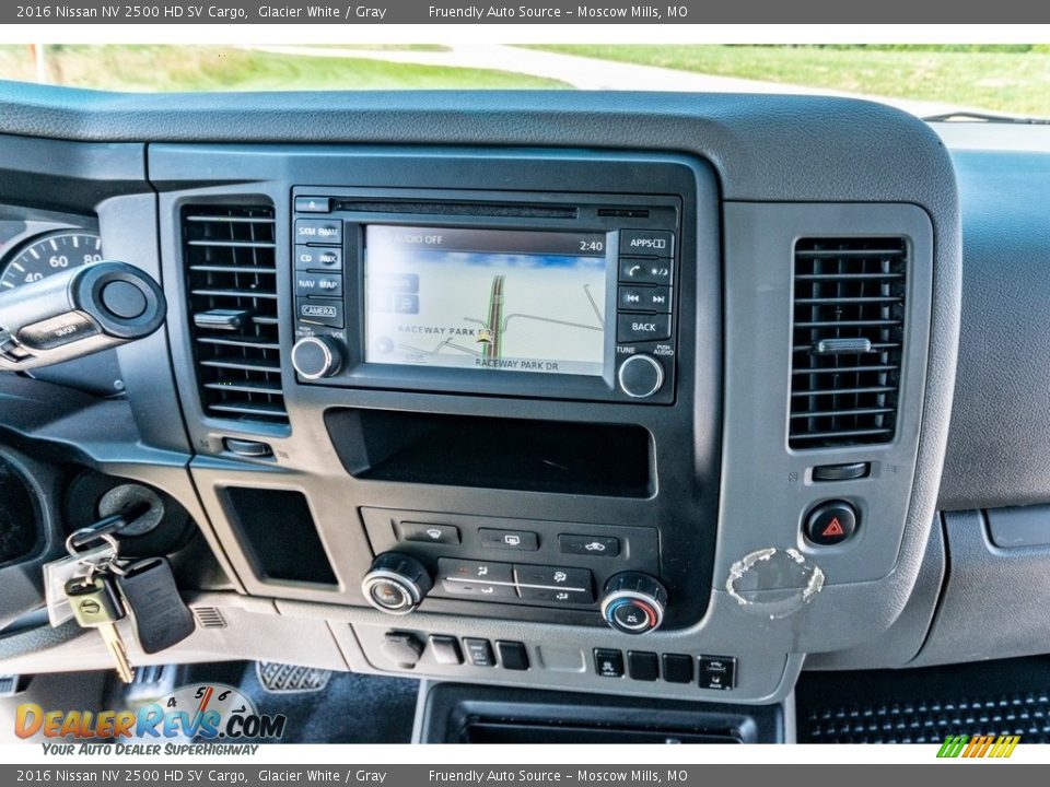 Controls of 2016 Nissan NV 2500 HD SV Cargo Photo #33