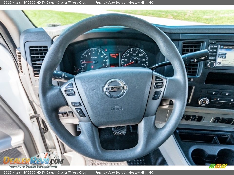2016 Nissan NV 2500 HD SV Cargo Steering Wheel Photo #34