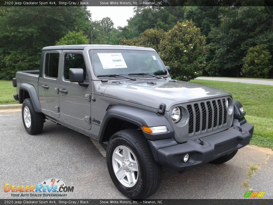 2020 Jeep Gladiator Sport 4x4 Sting-Gray / Black Photo #4