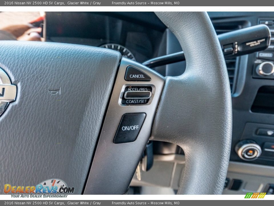 2016 Nissan NV 2500 HD SV Cargo Steering Wheel Photo #36