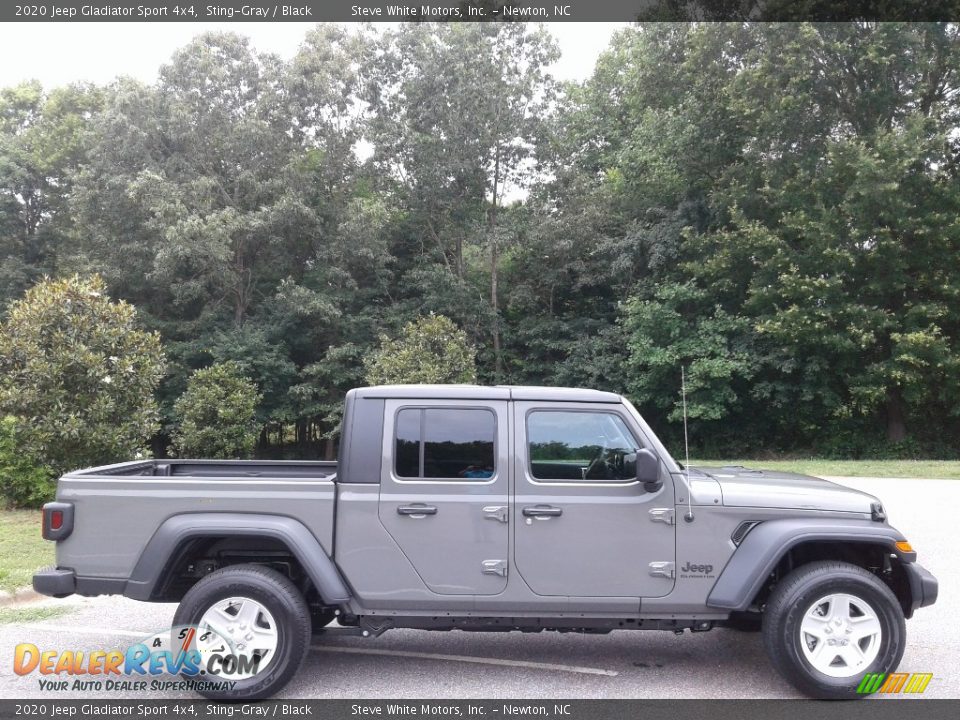 2020 Jeep Gladiator Sport 4x4 Sting-Gray / Black Photo #5