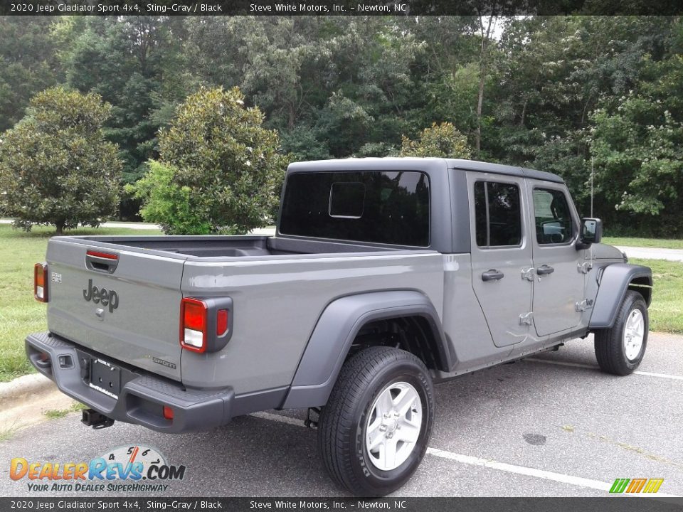 2020 Jeep Gladiator Sport 4x4 Sting-Gray / Black Photo #6