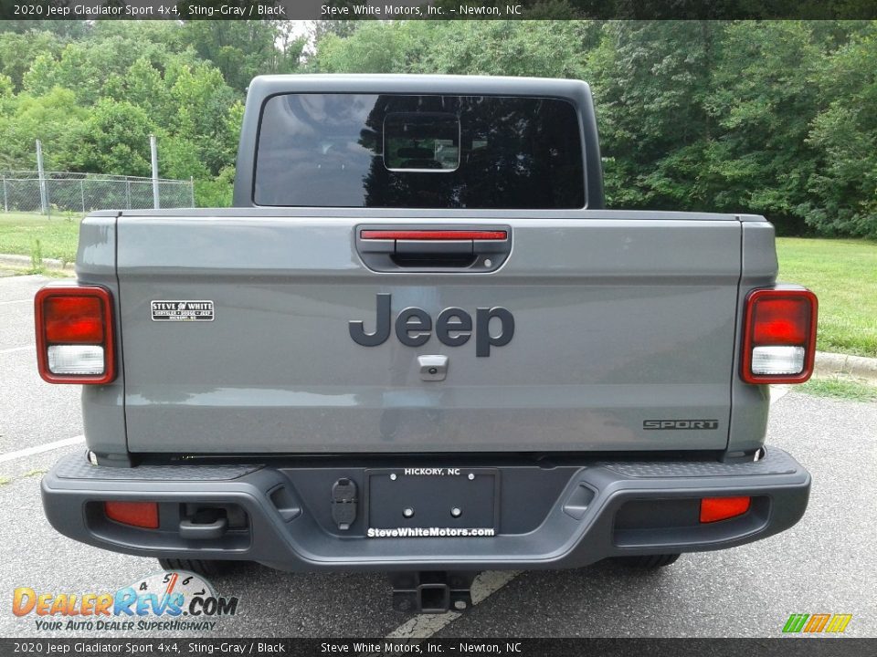 2020 Jeep Gladiator Sport 4x4 Sting-Gray / Black Photo #8