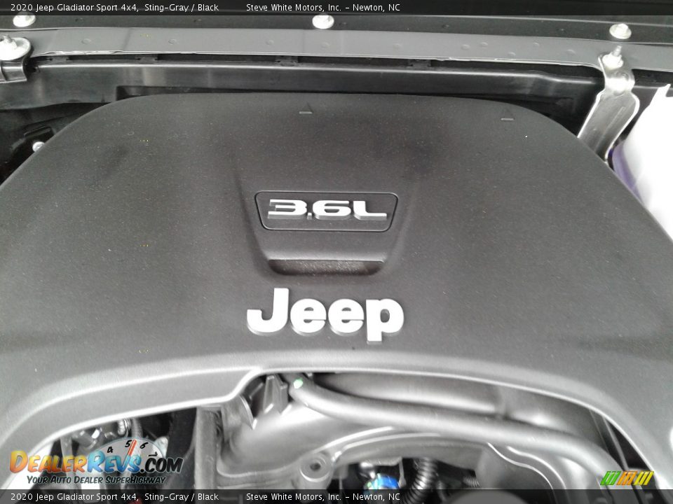 2020 Jeep Gladiator Sport 4x4 Sting-Gray / Black Photo #10