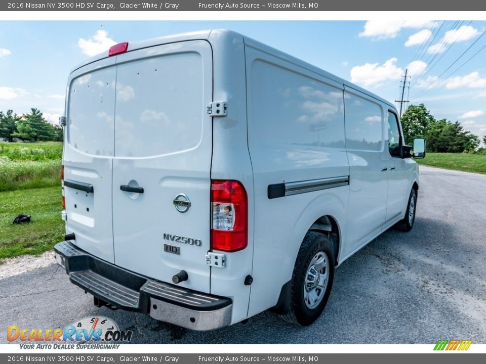 2016 Nissan NV 3500 HD SV Cargo Glacier White / Gray Photo #4