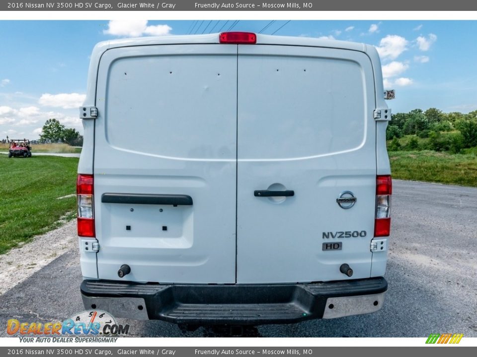 2016 Nissan NV 3500 HD SV Cargo Glacier White / Gray Photo #5