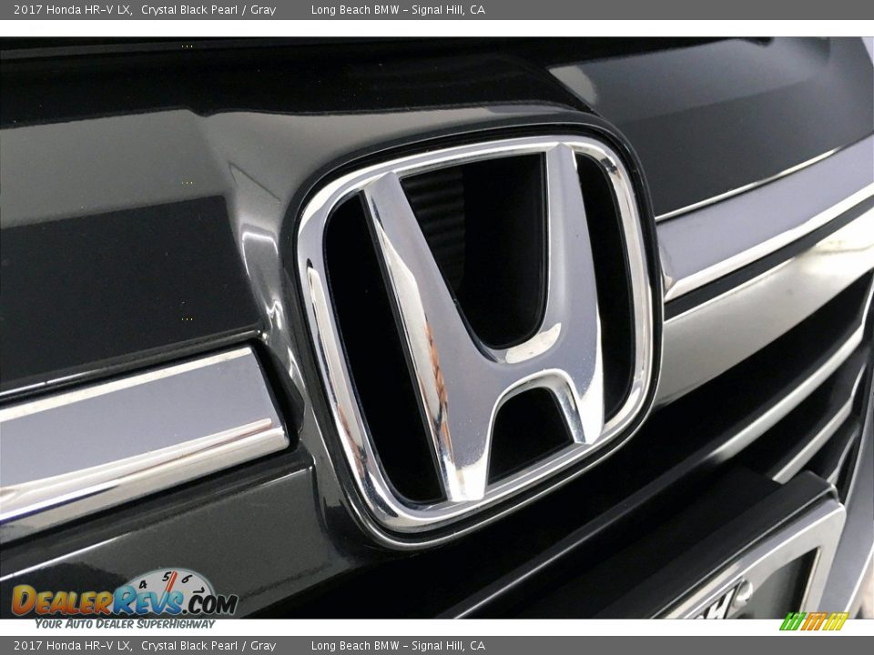 2017 Honda HR-V LX Crystal Black Pearl / Gray Photo #32