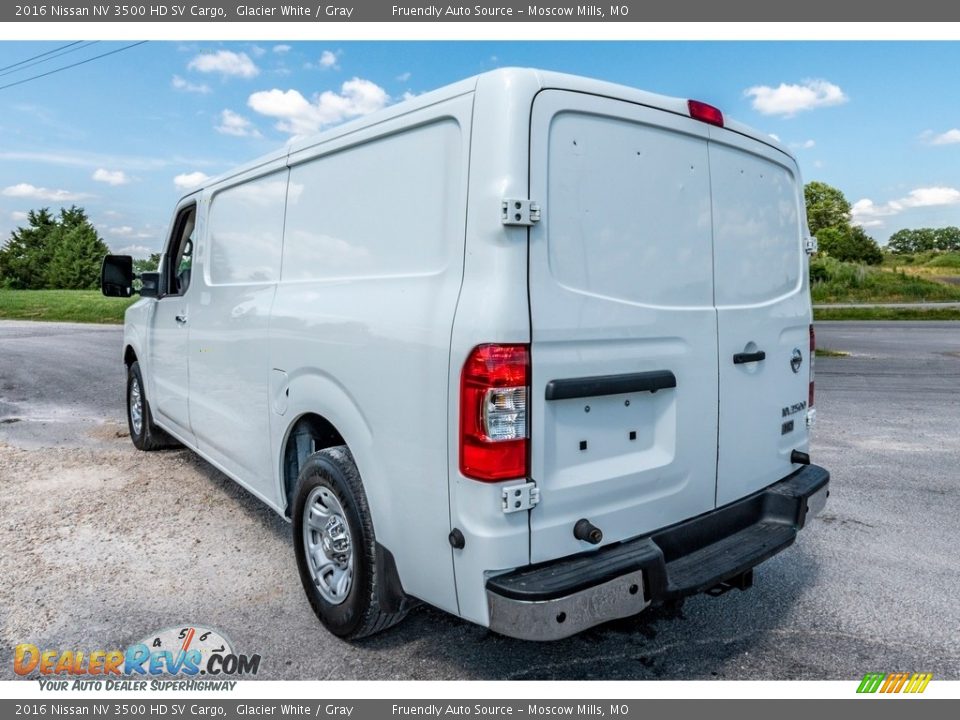 2016 Nissan NV 3500 HD SV Cargo Glacier White / Gray Photo #6