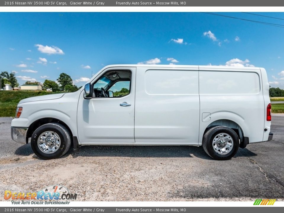 Glacier White 2016 Nissan NV 3500 HD SV Cargo Photo #7