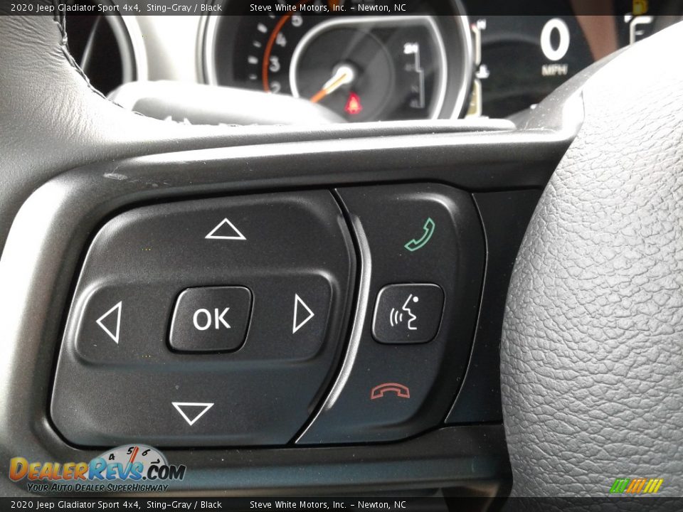 2020 Jeep Gladiator Sport 4x4 Sting-Gray / Black Photo #19