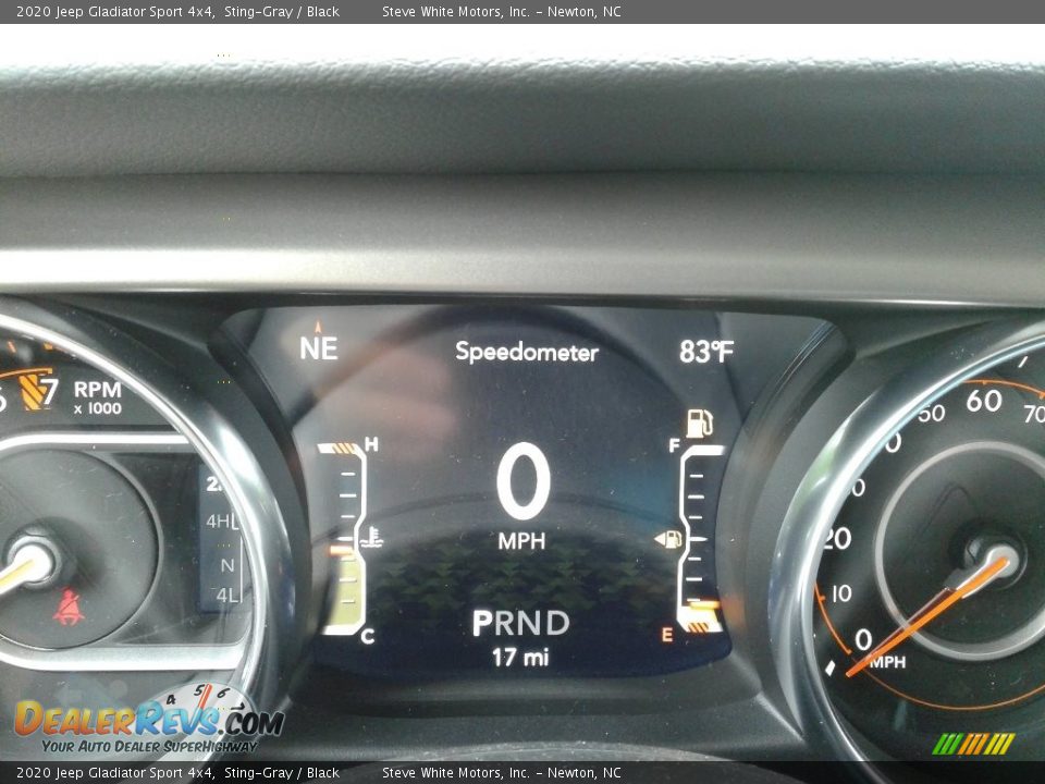 2020 Jeep Gladiator Sport 4x4 Sting-Gray / Black Photo #21
