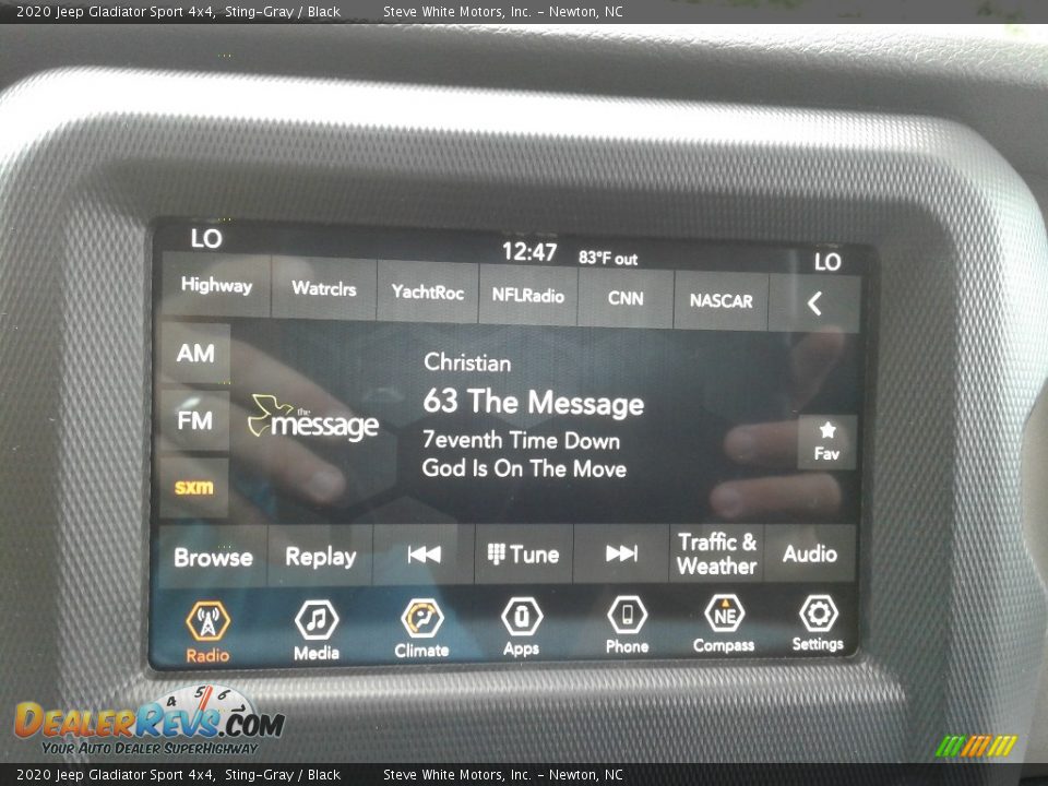 2020 Jeep Gladiator Sport 4x4 Sting-Gray / Black Photo #22