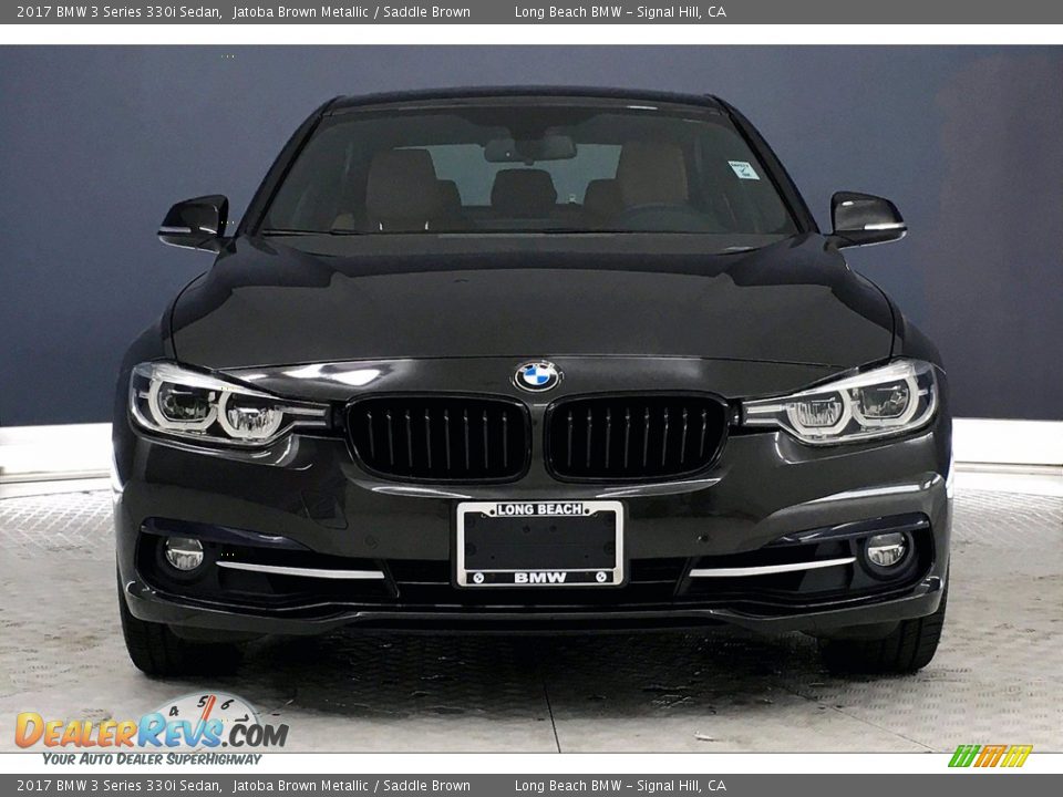 2017 BMW 3 Series 330i Sedan Jatoba Brown Metallic / Saddle Brown Photo #2