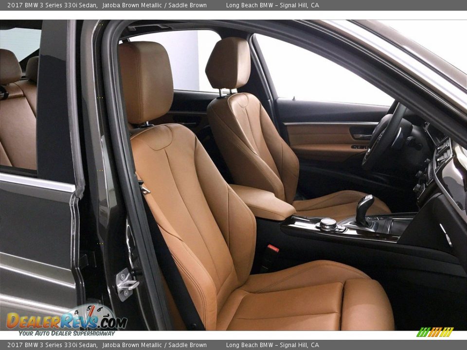 2017 BMW 3 Series 330i Sedan Jatoba Brown Metallic / Saddle Brown Photo #6