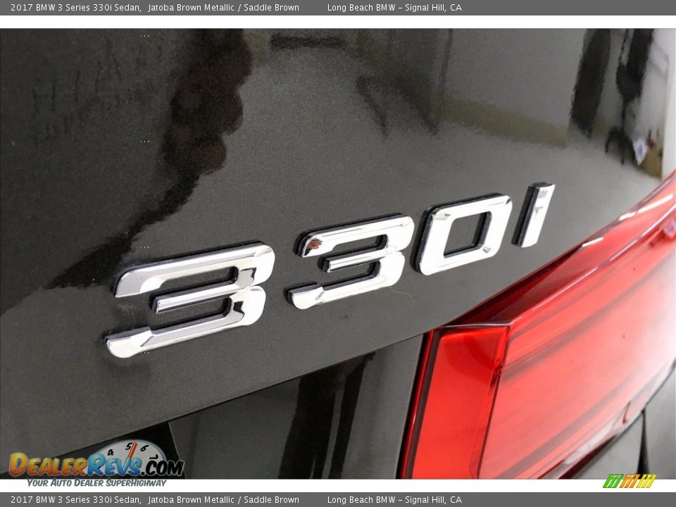 2017 BMW 3 Series 330i Sedan Jatoba Brown Metallic / Saddle Brown Photo #7